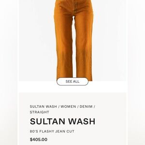 Sultan wash 80s flashy jean 38